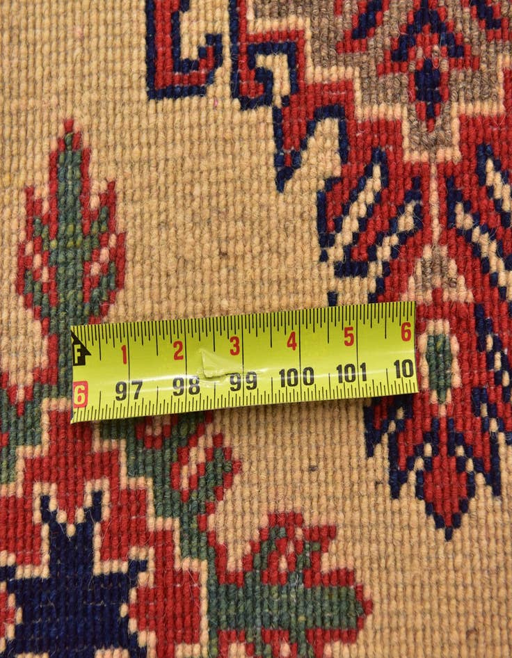 Detail image of  6' 5 x 9' 4  Hand Knotted Kazak Rug