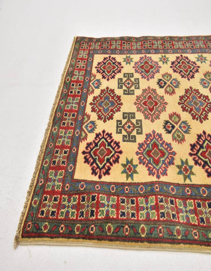 Detail image of  3' 3 x 4' 10  Hand Knotted Kazak Rug