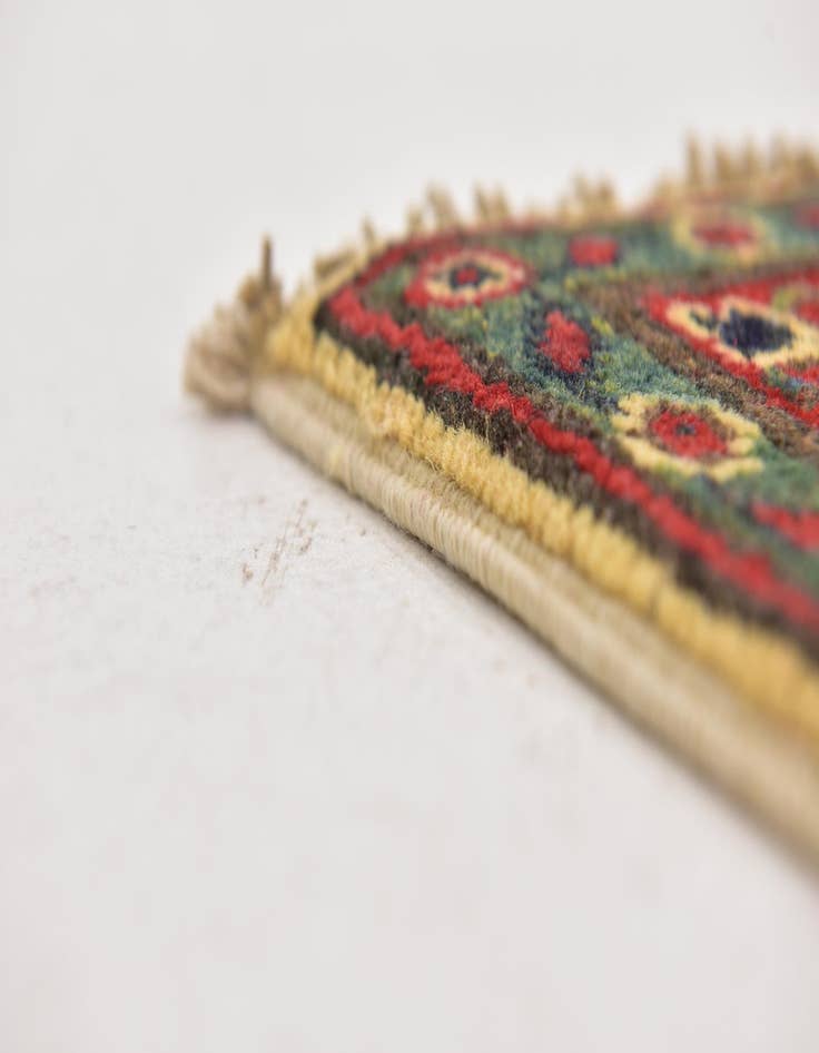 Detail image of  3' 3 x 4' 10  Hand Knotted Kazak Rug