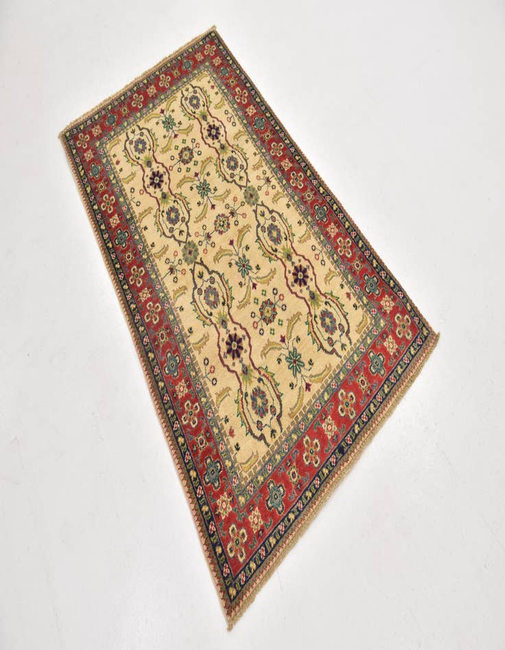 Detail image of  3' 3 x 5' 5  Hand Knotted Kazak Rug