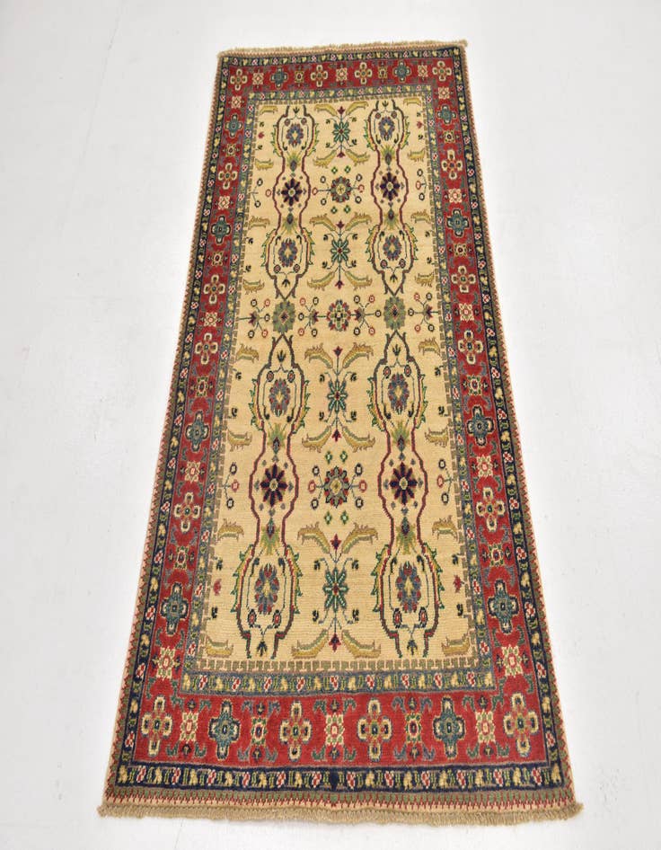 Detail image of  3' 3 x 5' 5  Hand Knotted Kazak Rug