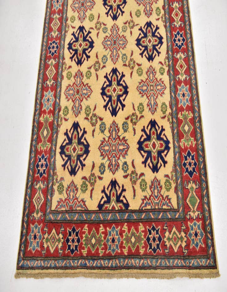 Detail image of  4' x 5' 10  Hand Knotted Kazak Rug