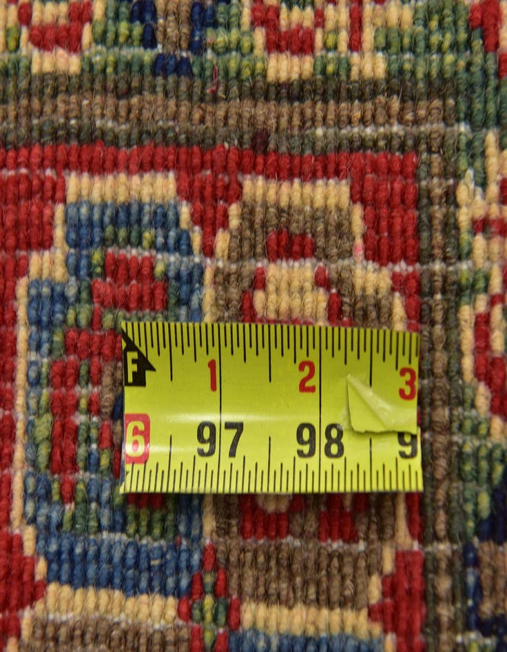 Detail image of  4' x 5' 8  Hand Knotted Kazak Rug