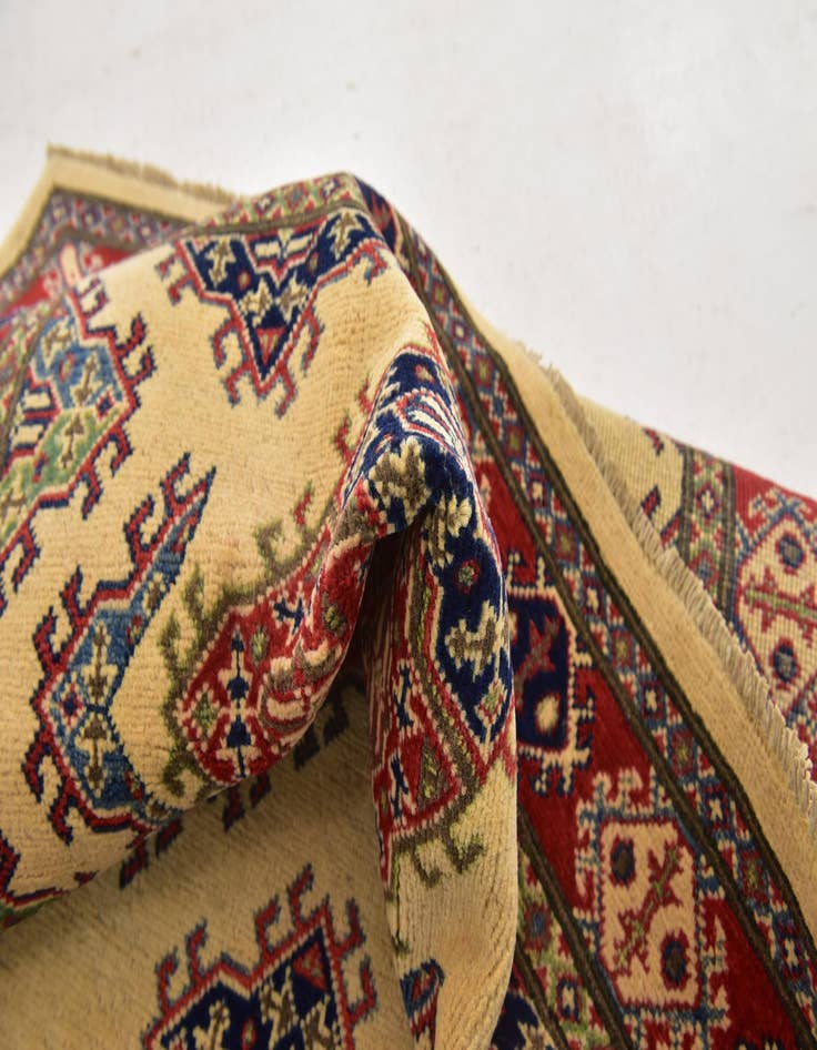 Detail image of  3' 10 x 6'  Hand Knotted Kazak Rug