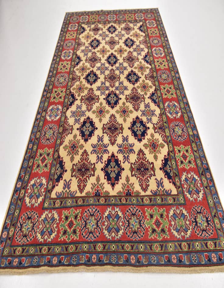 Detail image of  6' 6 x 10' 5  Hand Knotted Kazak Rug