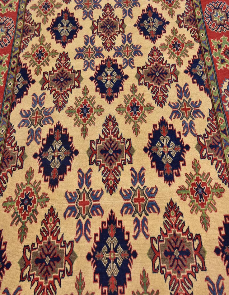 Detail image of  6' 6 x 10' 5  Hand Knotted Kazak Rug