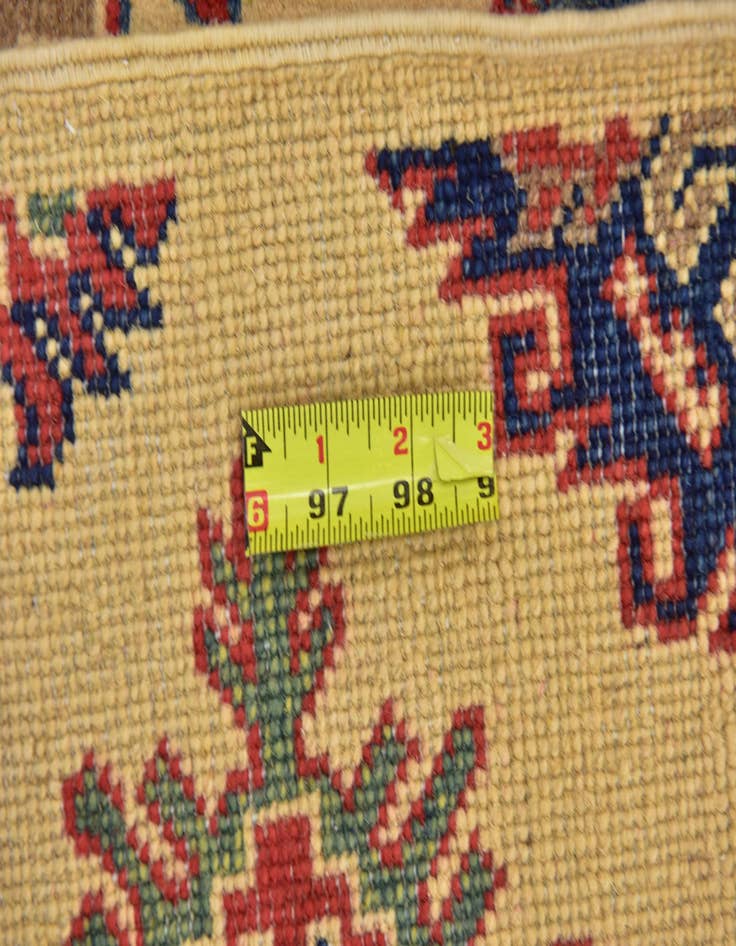 Detail image of  6' x 8' 8  Hand Knotted Kazak Rug