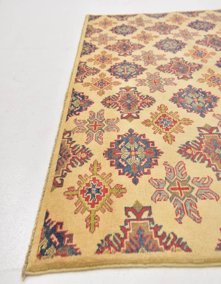 Detail image of  6' x 8' 8  Hand Knotted Kazak Rug