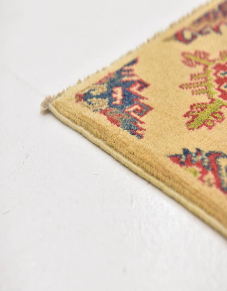 Detail image of  6' x 8' 8  Hand Knotted Kazak Rug