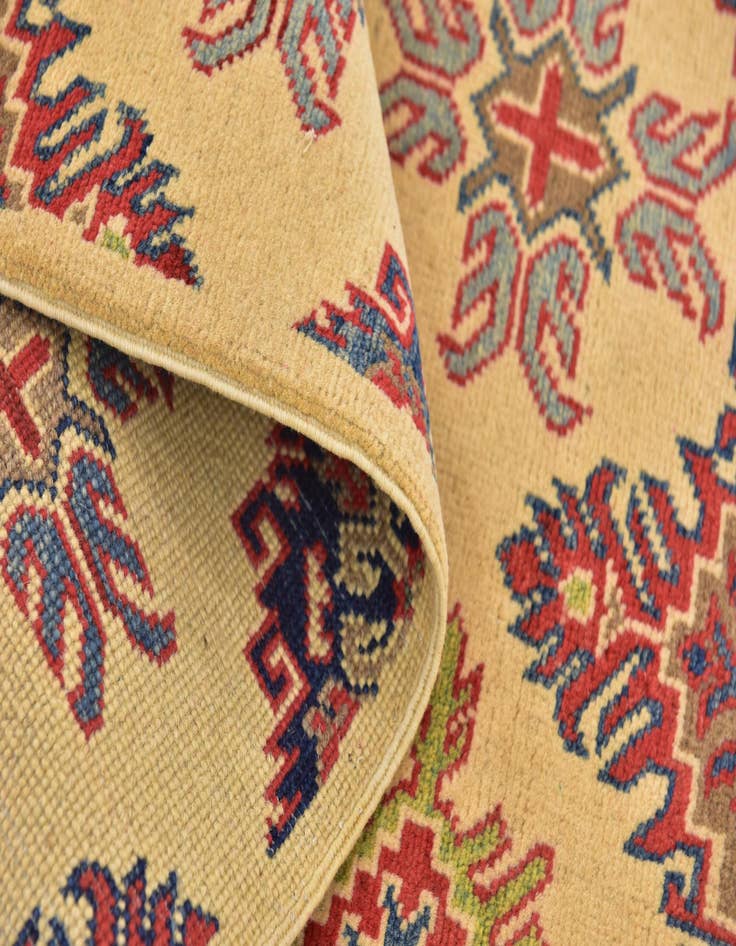 Detail image of  6' x 8' 8  Hand Knotted Kazak Rug