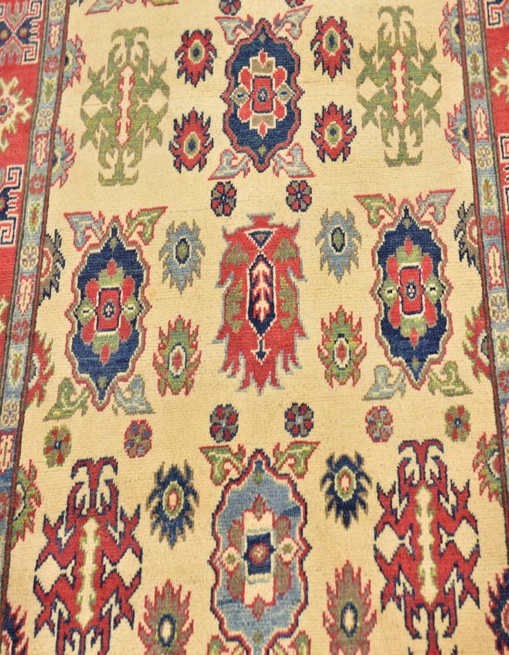 Detail image of  4' x 6'  Hand Knotted Kazak Rug