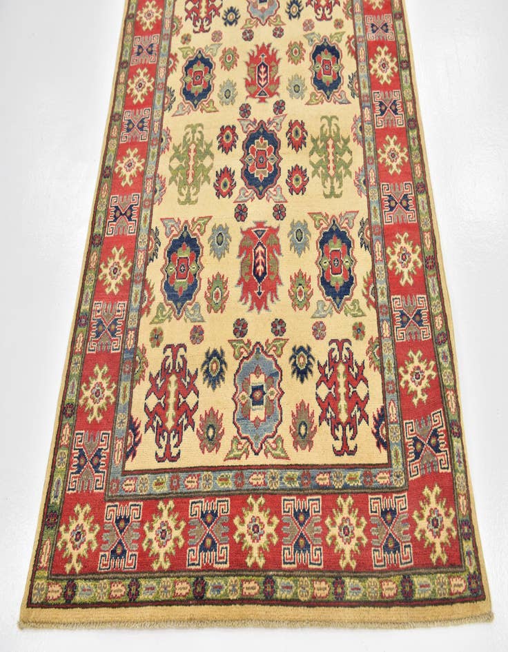 Detail image of  4' x 6'  Hand Knotted Kazak Rug