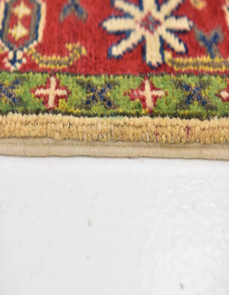Detail image of  2' 8 x 4' 2  Hand Knotted Kazak Rug