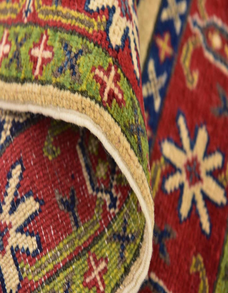 Detail image of  2' 8 x 4' 2  Hand Knotted Kazak Rug