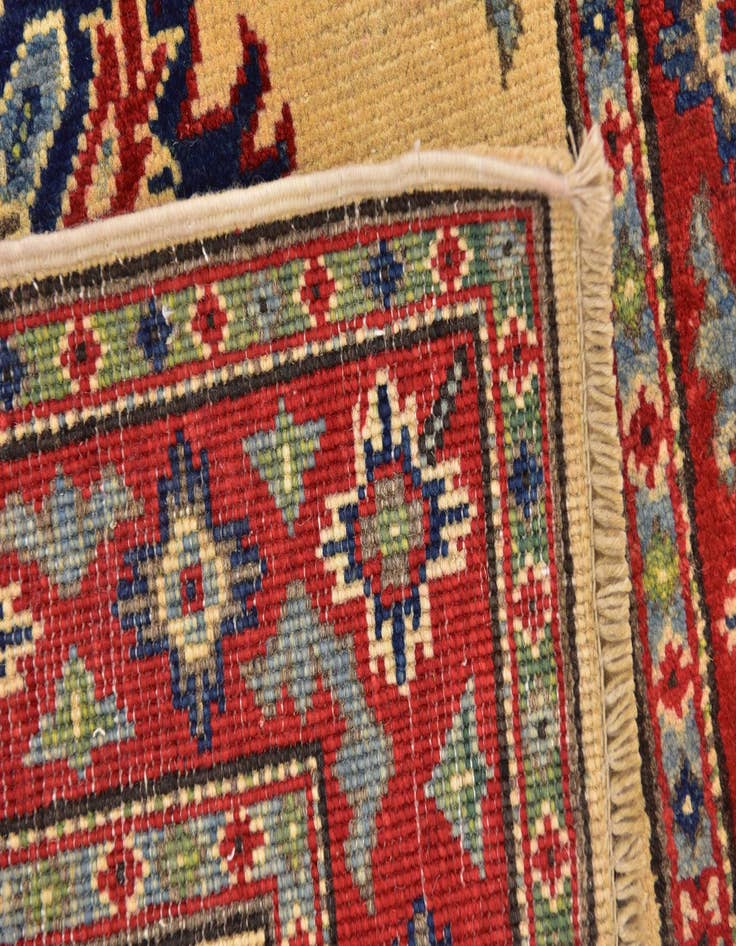 Detail image of  2' 9 x 4' 2  Hand Knotted Kazak Rug