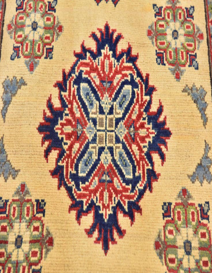 Detail image of  2' 9 x 4' 2  Hand Knotted Kazak Rug