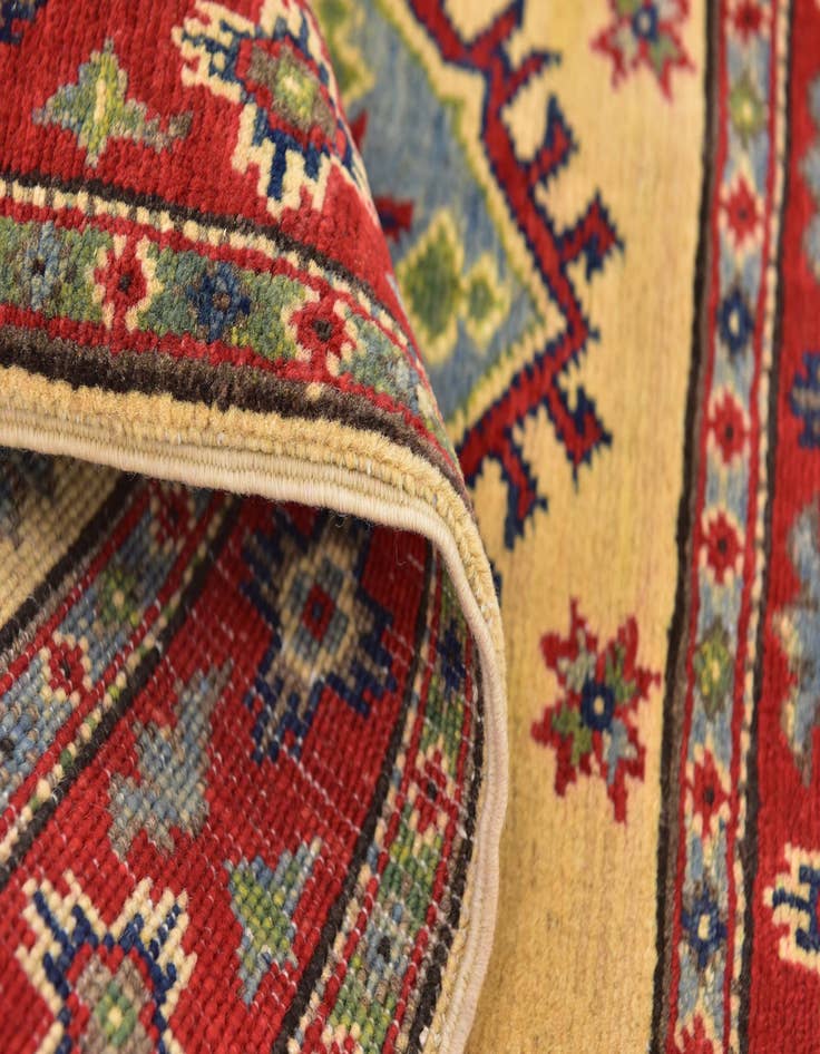 Detail image of  2' 9 x 4' 2  Hand Knotted Kazak Rug