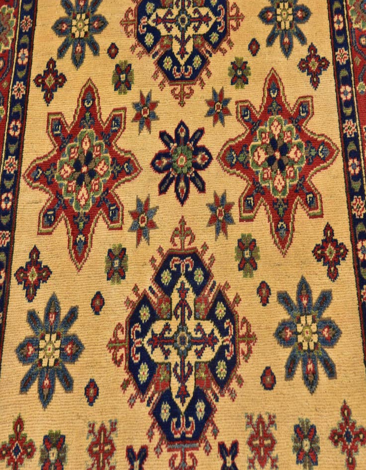 Detail image of  4' x 6'  Hand Knotted Kazak Rug