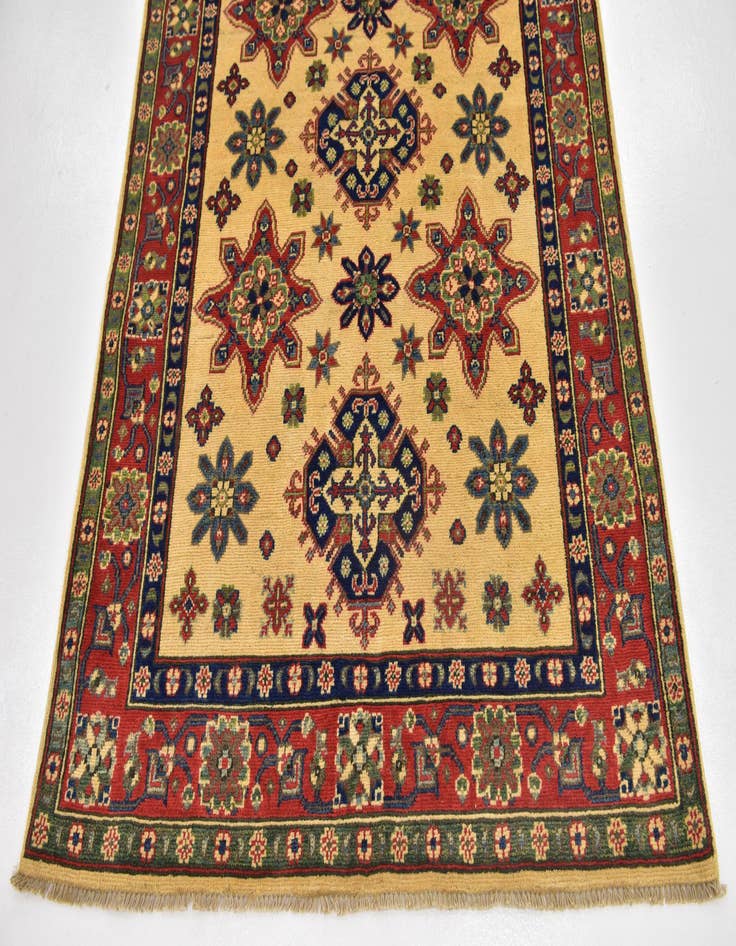 Detail image of  4' x 6'  Hand Knotted Kazak Rug