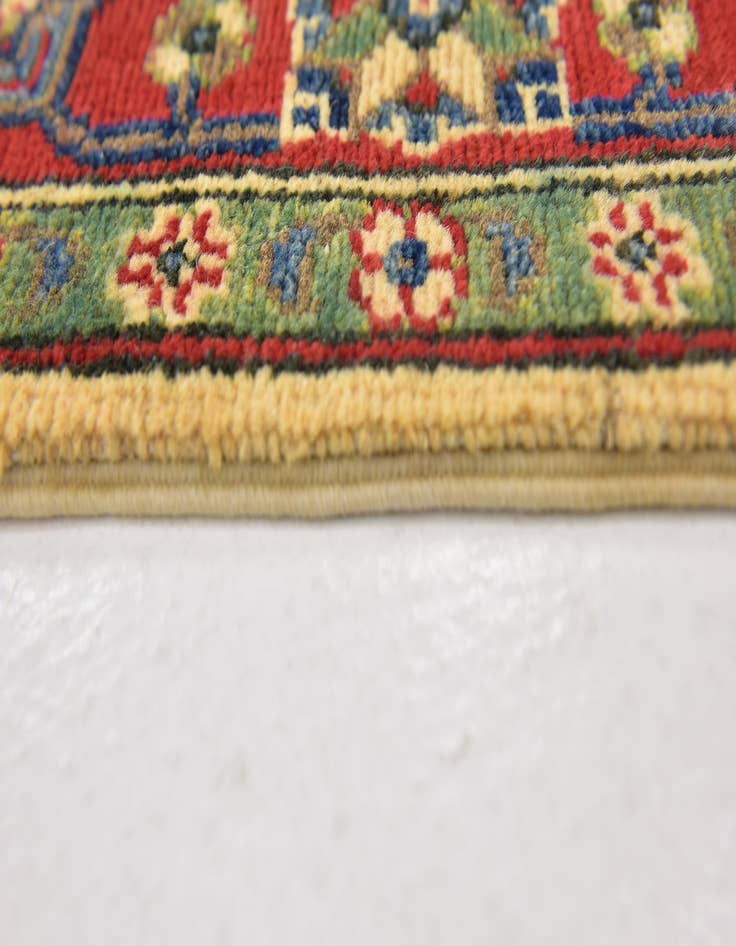 Detail image of  4' x 6'  Hand Knotted Kazak Rug