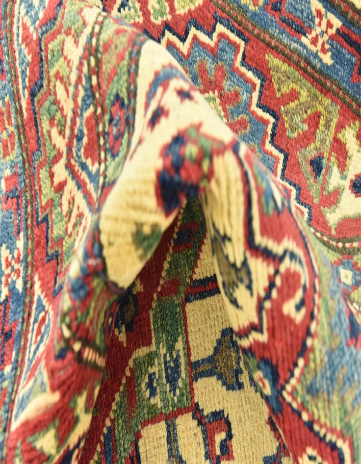 Detail image of  2' 9 x 4' 2  Hand Knotted Kazak Rug