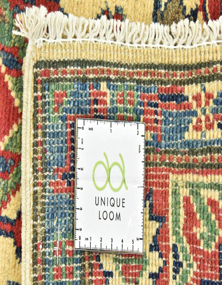 Detail image of  2' 9 x 4' 2  Hand Knotted Kazak Rug