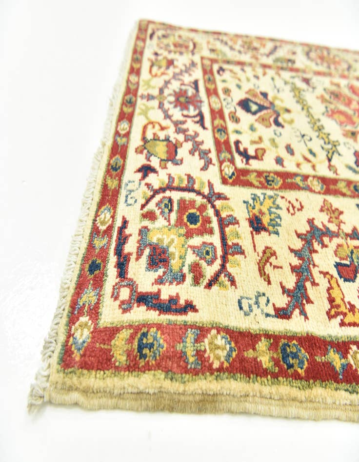 Detail image of  2' 9 x 4' 1  Hand Knotted Kazak Rug