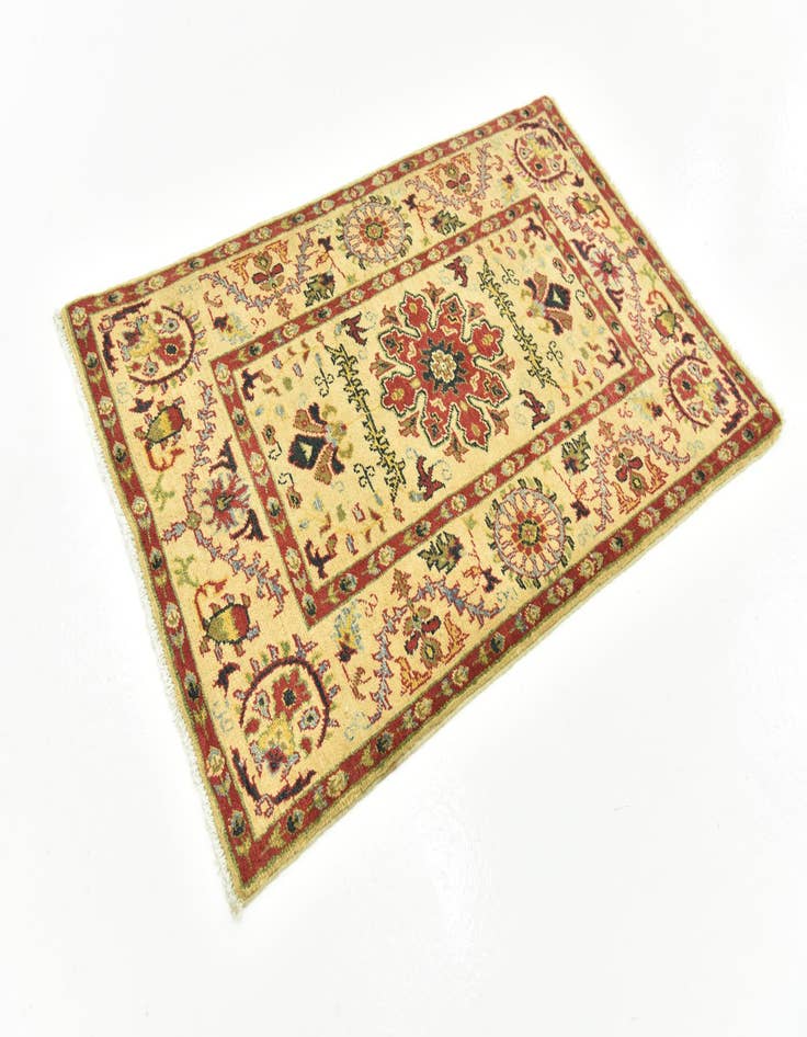 Detail image of  2' 8 x 4' 2  Hand Knotted Kazak Rug