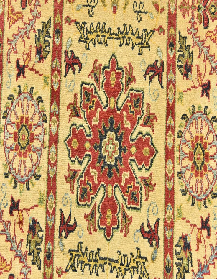 Detail image of  2' 8 x 4' 2  Hand Knotted Kazak Rug