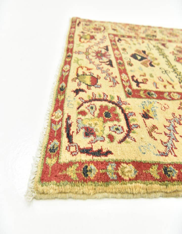 Detail image of  2' 8 x 4' 2  Hand Knotted Kazak Rug