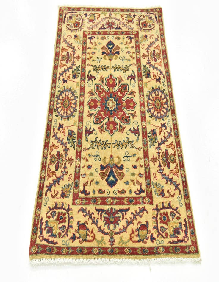 Detail image of  2' 9 x 4'  Hand Knotted Kazak Rug