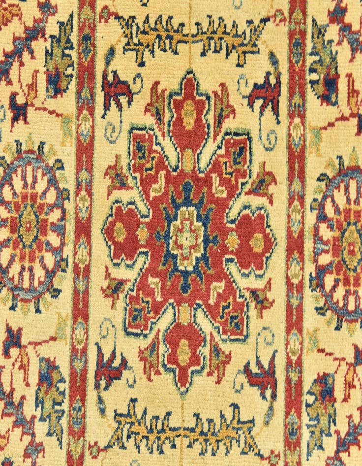 Detail image of  2' 9 x 4'  Hand Knotted Kazak Rug