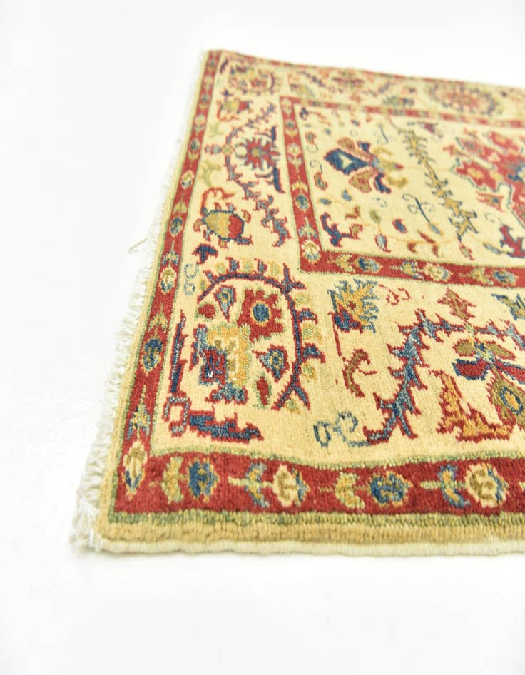 Detail image of  2' 9 x 4'  Hand Knotted Kazak Rug