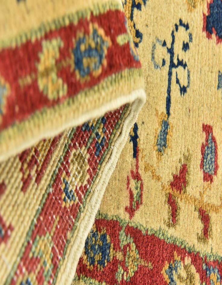 Detail image of  2' 9 x 4'  Hand Knotted Kazak Rug