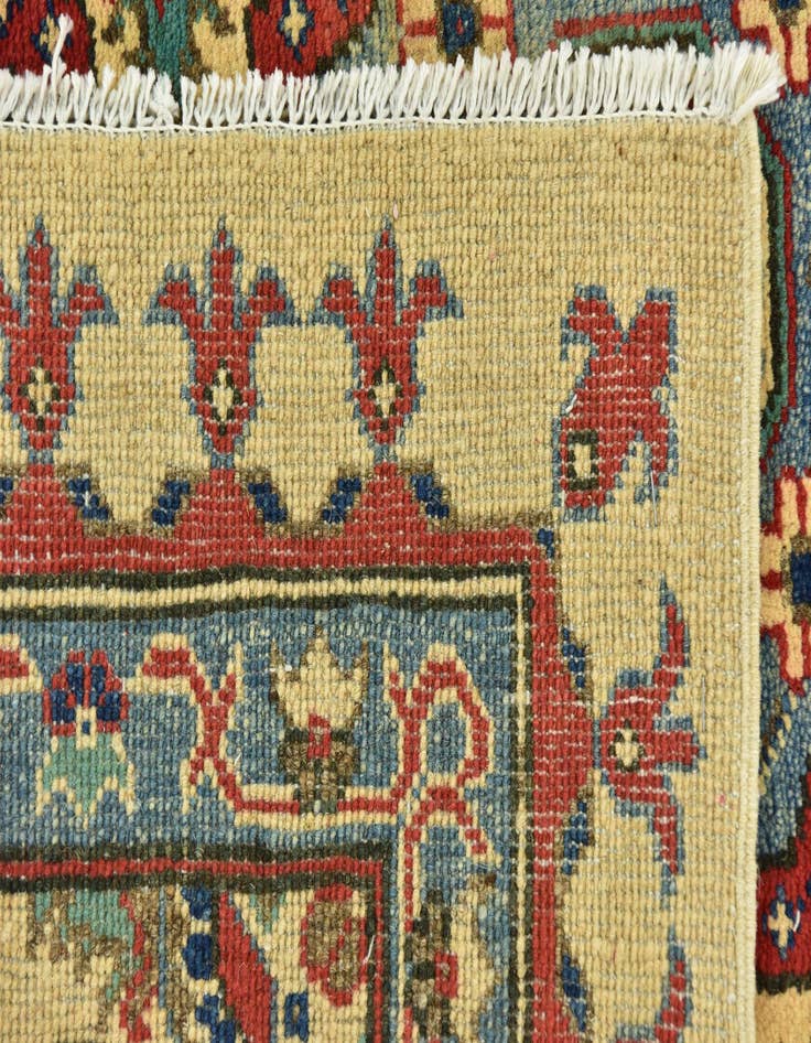 Detail image of  6' x 9'  Hand Knotted Kazak Rug
