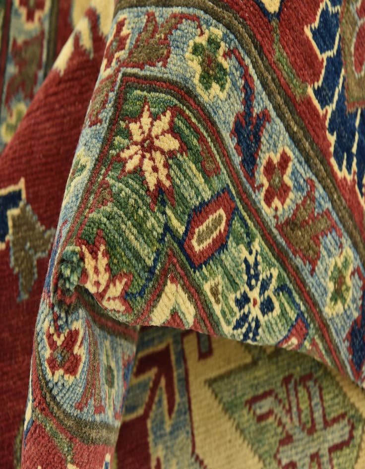 Detail image of  8' 10 x 11' 8  Hand Knotted Kazak Rug