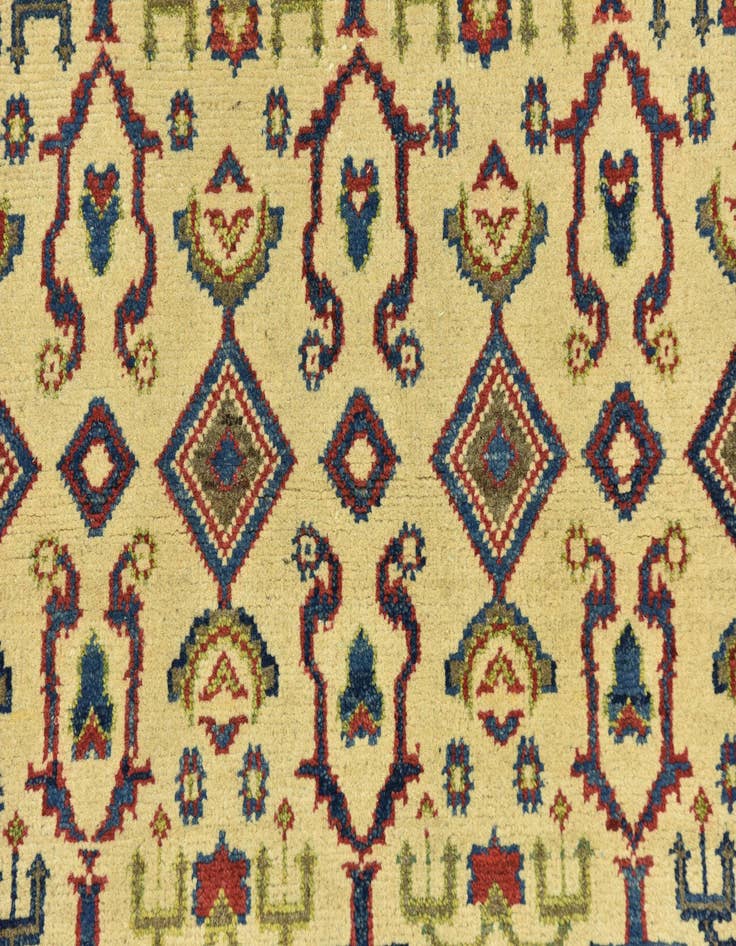 Detail image of  3' 4 x 5'  Hand Knotted Kazak Rug
