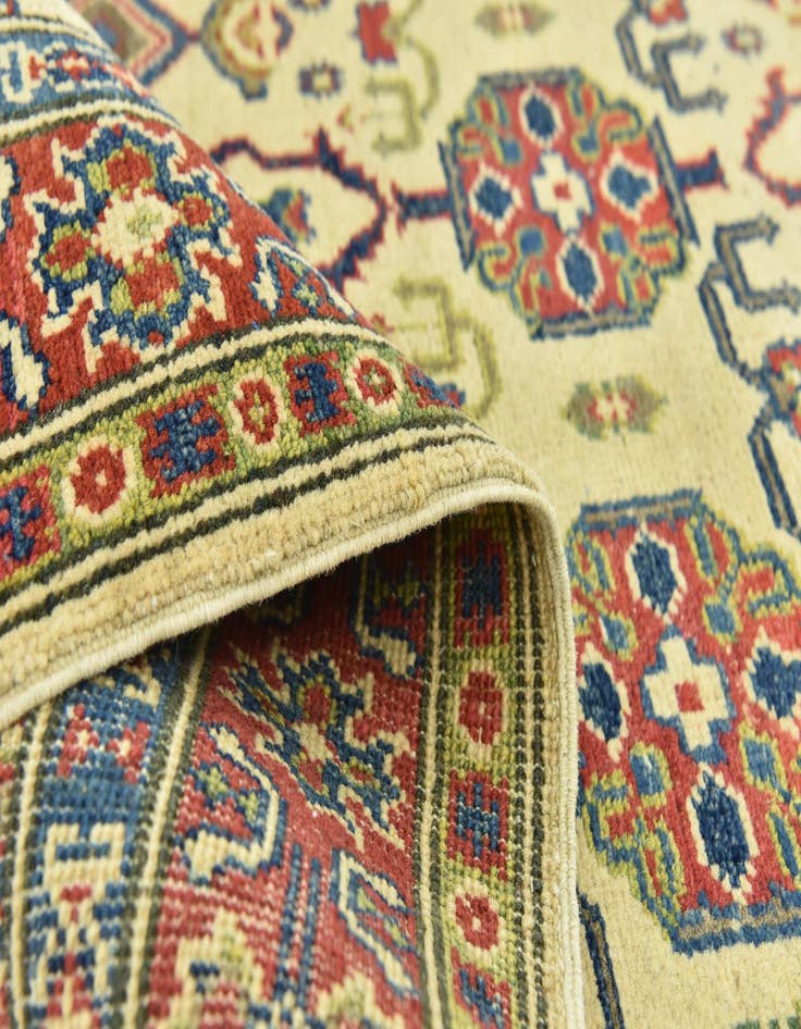 Detail image of  3' 4 x 5'  Hand Knotted Kazak Rug
