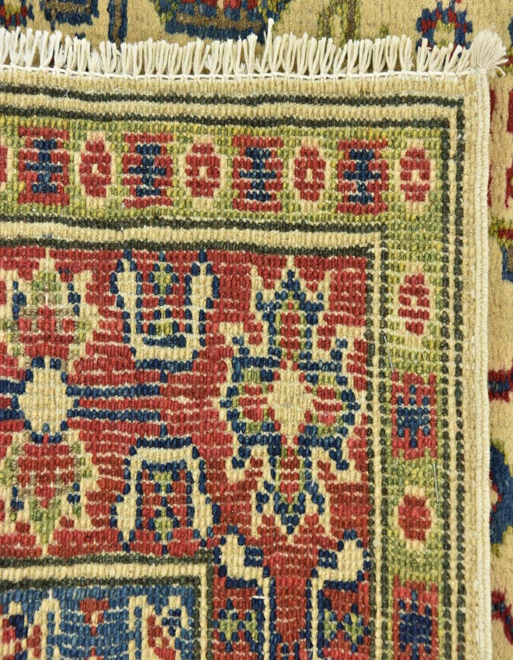 Detail image of  3' 4 x 5'  Hand Knotted Kazak Rug