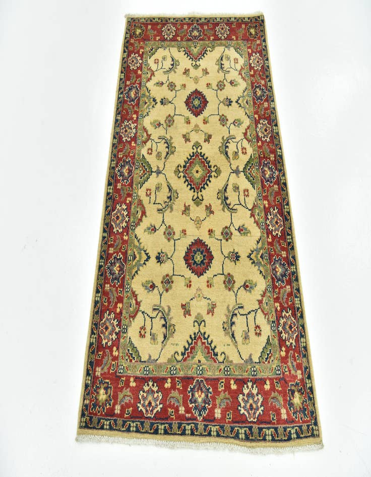 Detail image of  3' 4 x 5' 2  Hand Knotted Kazak Rug