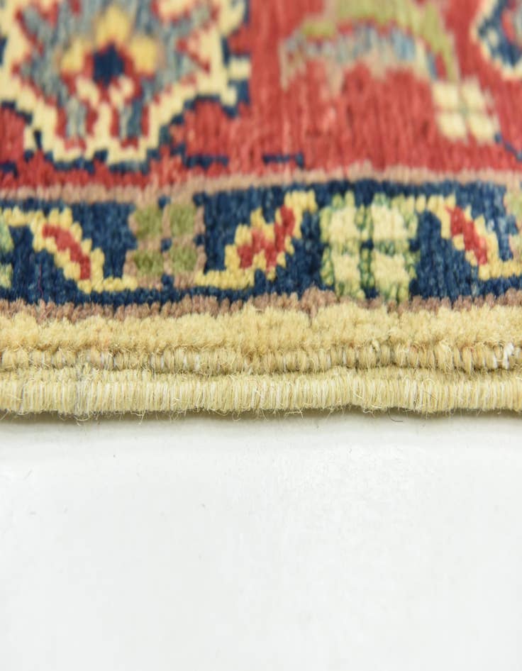 Detail image of  3' 4 x 5' 2  Hand Knotted Kazak Rug