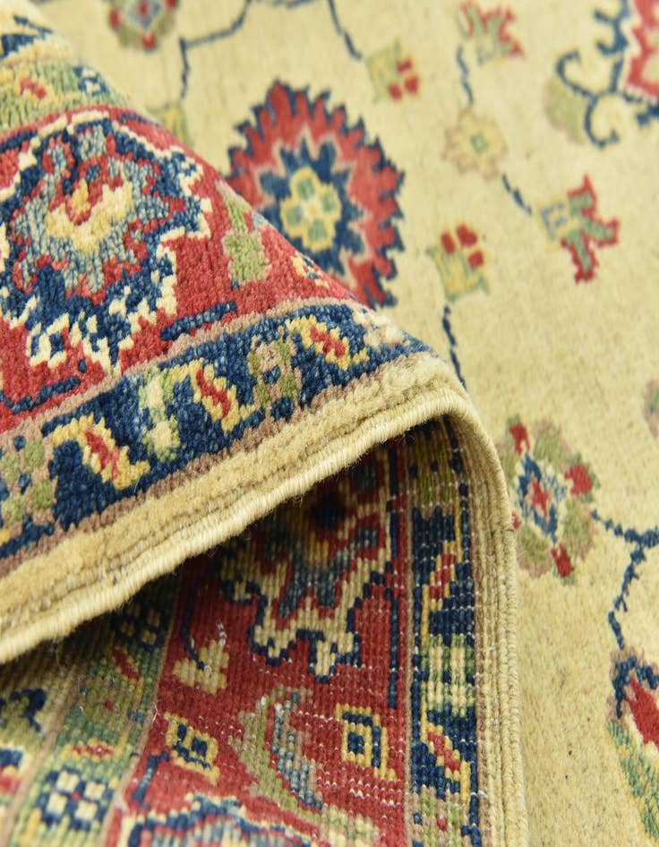 Detail image of  3' 4 x 5' 2  Hand Knotted Kazak Rug