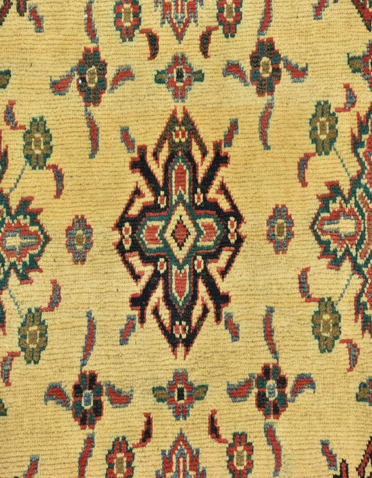 Detail image of  3' 4 x 4' 10  Hand Knotted Kazak Rug