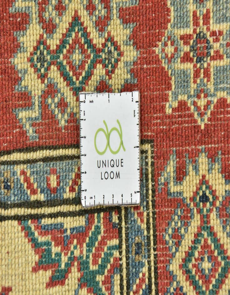 Detail image of  3' 4 x 4' 10  Hand Knotted Kazak Rug