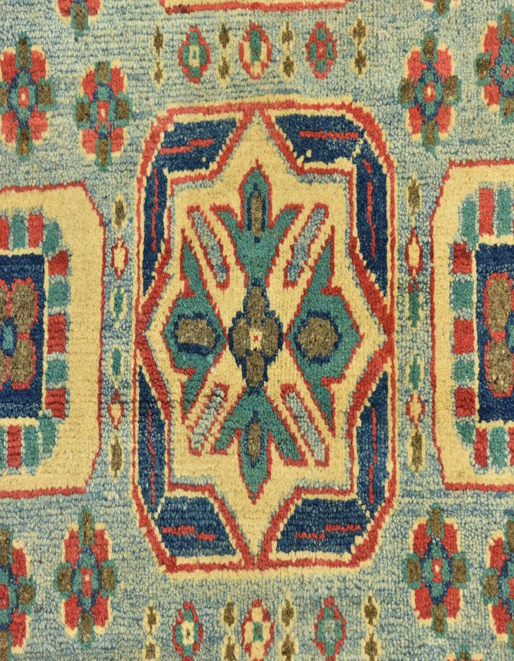 Detail image of  4' x 6'  Hand Knotted Kazak Rug