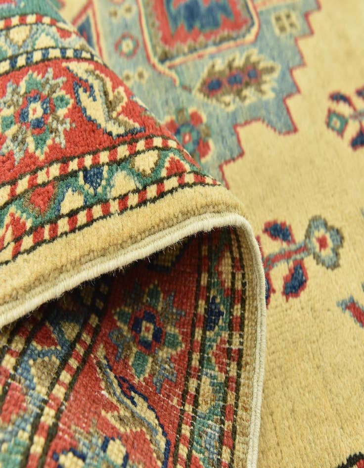 Detail image of  4' x 6'  Hand Knotted Kazak Rug