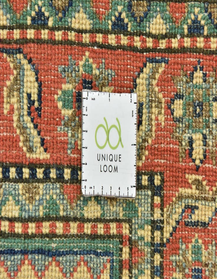 Detail image of  4' x 6'  Hand Knotted Kazak Rug