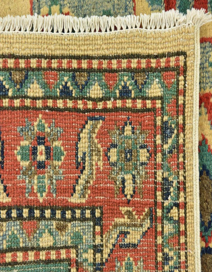 Detail image of  4' x 6'  Hand Knotted Kazak Rug