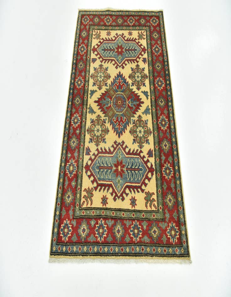 Detail image of  3' 3 x 4' 9  Hand Knotted Kazak Rug