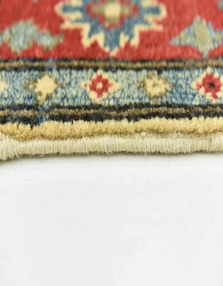 Detail image of  3' 3 x 4' 9  Hand Knotted Kazak Rug